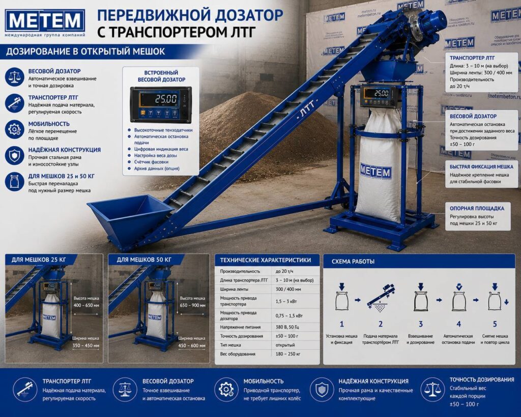 Фасовка в открытый мешок МФ-МБ 2